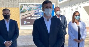 Achával compartió la ampliación del Hospital de Derqui con Fernández y Kicillof
