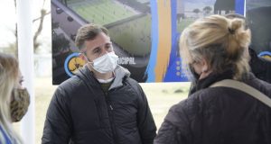 Achával presentó a los vecinos el Club Municipal de Peruzzotti