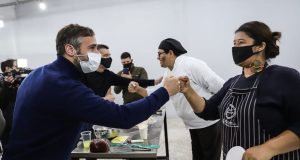 Achával junto a Zabaleta en Pilar: «Sabemos que el trabajo es el gran ordenador social»