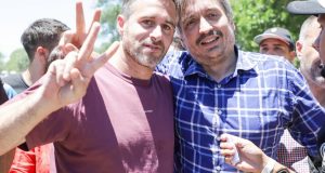 Achával acompañó a Máximo Kirchner en la asunción de la presidencia del PJ provincial