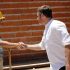 Achával visitó las obras del jardín y el Club Municipal en Luchetti