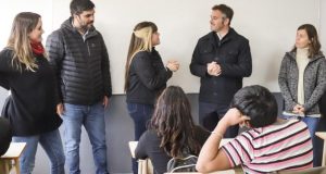 Achával inauguró las nuevas aulas de la Escuela 5 de Villa Rosa