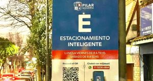 Comienza a ser pago el Estacionamiento Inteligente en Pilar centro