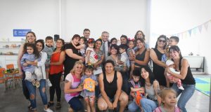El Presidente visitó Pilar e inauguró con Achával un Centro de Desarrollo Infantil