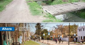 Canal Agustoni: una obra que transforma el barrio