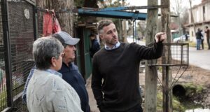 Achával recorrió obras en Manuel Alberti: “Seguimos trabajando con el firme compromiso de transformar la vida de todos y todas”