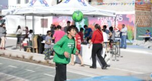 Achával acompañó a los vecinos de Agustoni en su fiesta comunitaria