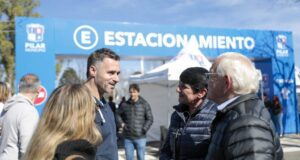 Del Viso vivió una fiesta en su nuevo estacionamiento