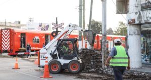 Achával dio inicio a nuevas obras para Alberti: «Hicimos mucho en Alberti y vamos por mucho más»