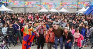 Achával compartió el Dia de la Niñez con los chicos de todo Pilar
