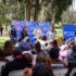 Achával acompañó a los jóvenes en el primer encuentro para el trabajo y la producción