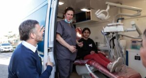 Achával en Manzone: «Estamos trabajando con una mirada que apunta a la prevención en salud»