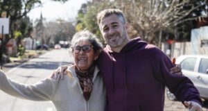 Achával recorrió los nuevos asfaltos que se realizaron en Del Viso