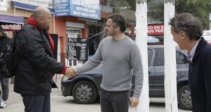 Achával inauguró la obra de la Ruta 26 con Katopodis
