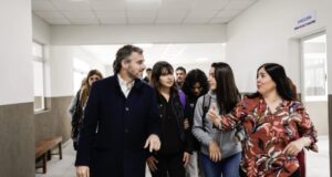 Nueva edificio de la secundaria N° 38: «Con la educación pública como faro construimos un mejor presente y futuro”