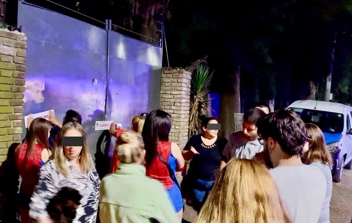 El Municipio clausuró una fiesta clandestina en Pilar